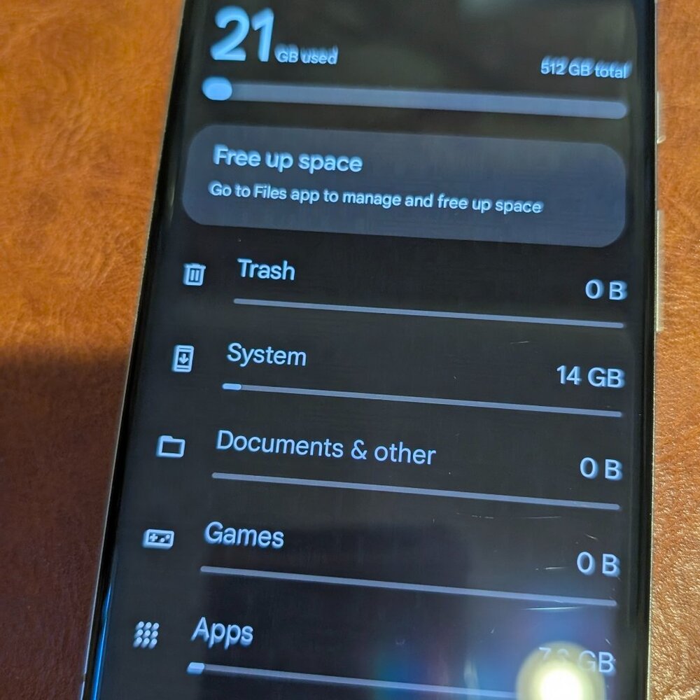 Pixel 7pro 512 gig